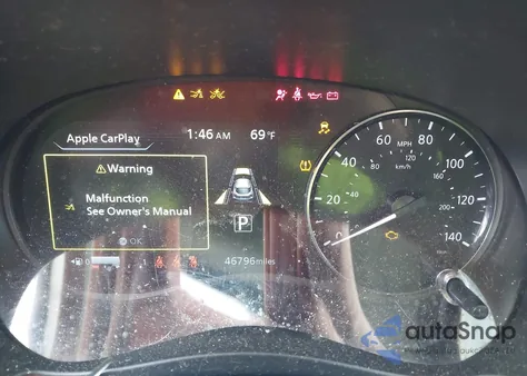 2023 Nissan Kicks Sv Xtronic Cvt из США, поврежденный, VIN 3N1CP5CVXPL523684